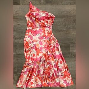 Floral Multicolored - One Shoulder dress